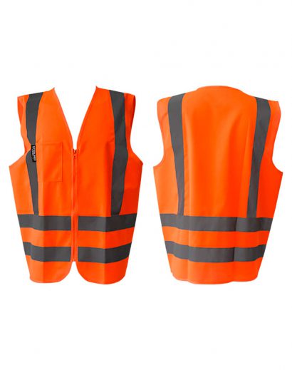 Chaleco Reflectivo Ingeniero Rhodia Human Pack - Naranja